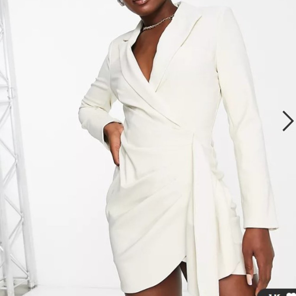 Lavish Alice Wrap Blazer Dress